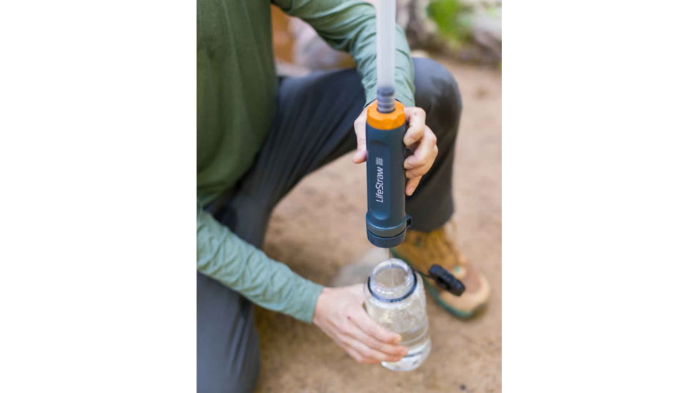 LifeStraw Peak Series Large Capacity Gravity Water Purifier System, Mountain Blue, 8 Liter, LSPSPU8BWW