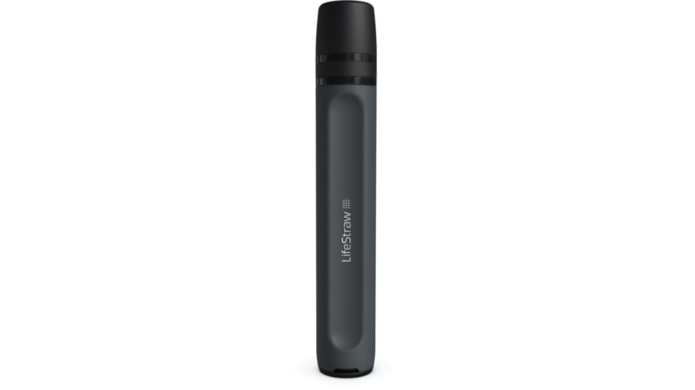 LifeStraw Peak Series Personal Water Filter Straw, Dark Mountain Gray, LSPSLSPAN1