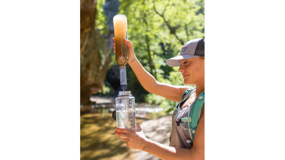 LifeStraw Peak Series Solo Water Filter, Mountain Blue, LSPSSOLBWW