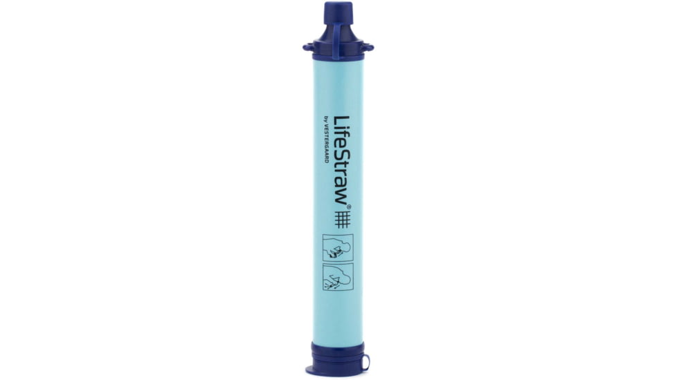 LifeStraw Personal Water Filter, Blue, EN-FR Pack, LSPHF010
