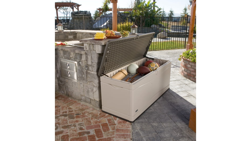 Lifetime Products 130 Gallon Outdoor Storage Deck Box