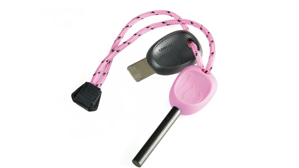 Light My Fire Swedish Firesteel Fire Starter, Scout, 2.0, Pink 172563