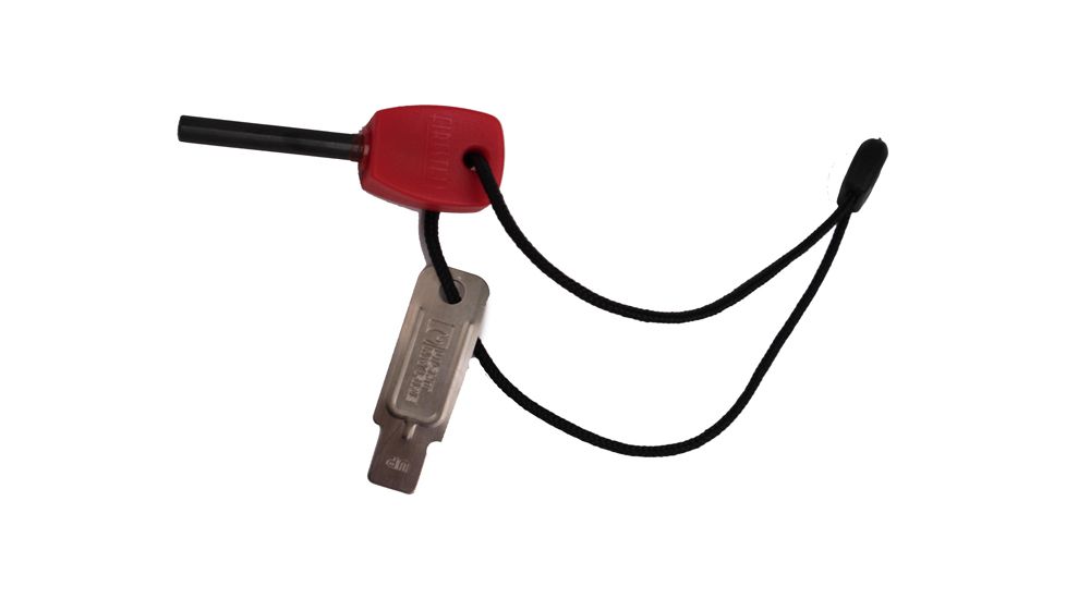Light My Fire Swedish Firesteel Fire Starter, Scout, Red 172574