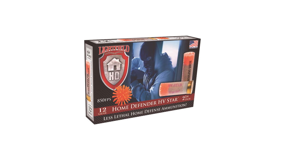 Lightfield Ammunition Lightfield 12ga 2-3/4'' High Velocity Star 5-pack