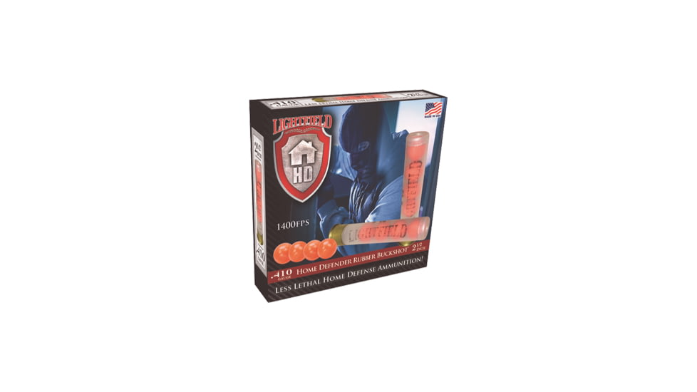 Lightfield Ammunition Lightfield .410 2-1/2'' 4 Ball Rubber Buck 5-pack