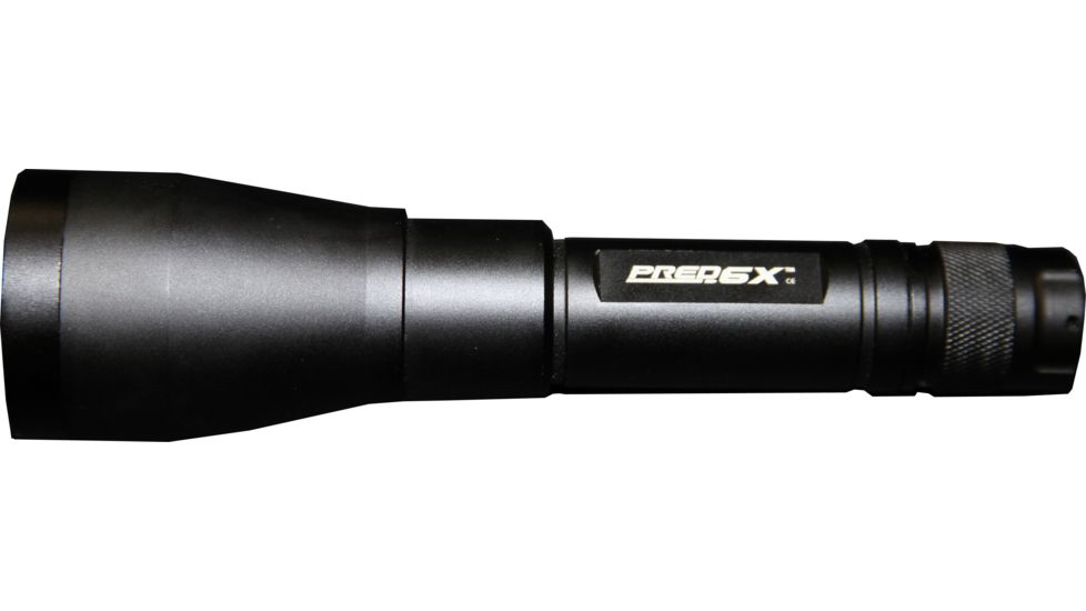 Lightforce Performance Lighting Handheld/Firearm Mounted Light, High Output LED 4200K w/Scope Mount, Charger &amp; 18650 Battery, No Bag, Box Pack, Black, Medium, CBPRED6XP-Q3