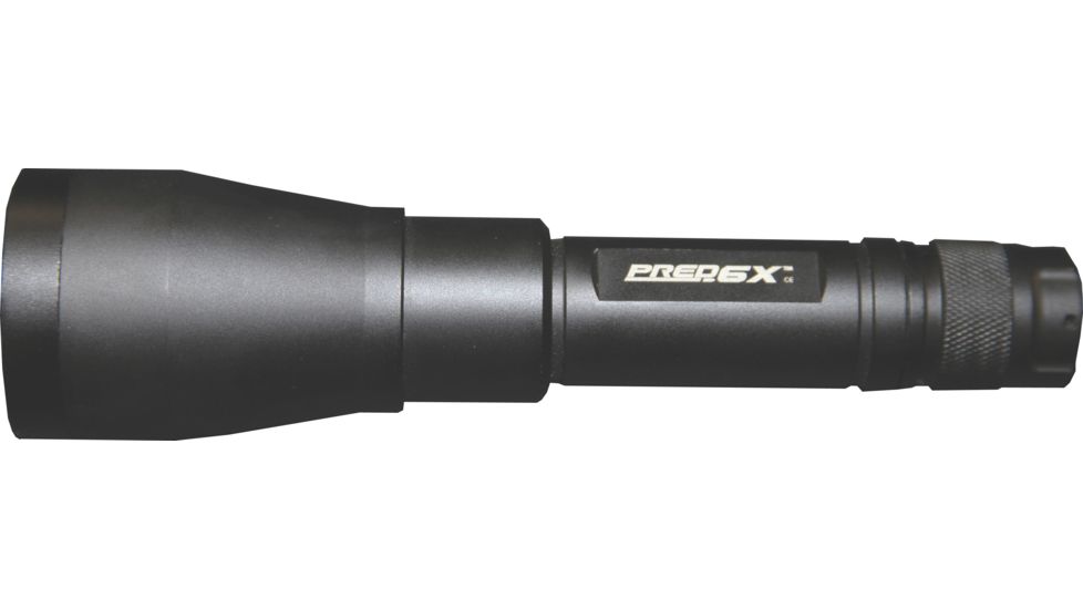 Lightforce Performance Lighting Handheld/Firearm Mounted Light, High Output LED 5000K w/Scope Mount, Charger &amp; 18650 Battery, No Bag, Box Pack, Black, Medium, CBPRED6XP