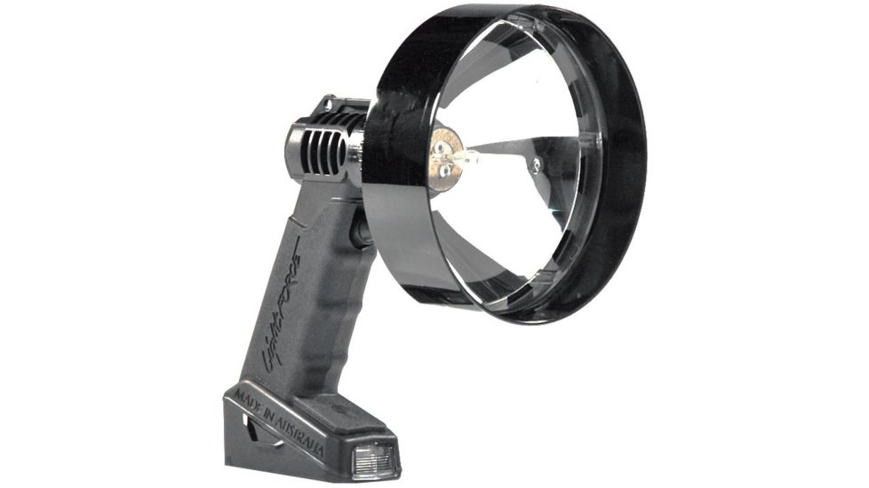 Lightforce Performance Lighting Handheld Spotlight 140 Lance, SL Model, Custom Built, 35w HID 4200k w/ Cig Plug, Box Pack, Black, Medium LD060
