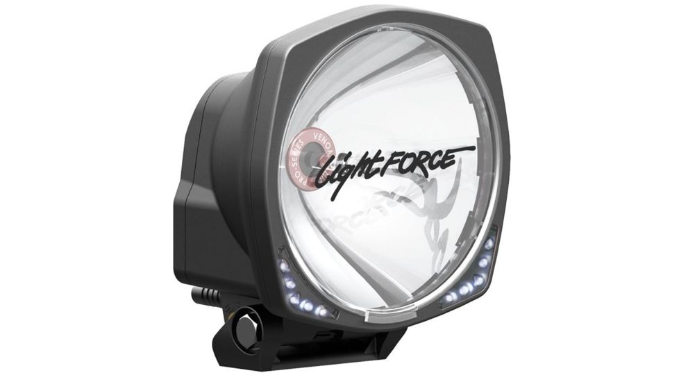 Lightforce Performance Lighting 170 Venom DL HID 50W 24V Internal Ballast 4200K, Black, Medium DL170H50W24V