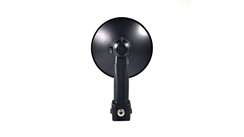 Lightforce Performance Lighting ENFORCER HALOGEN 140mm 75w Handheld light alligator - cig plug connection, Black EF140CC