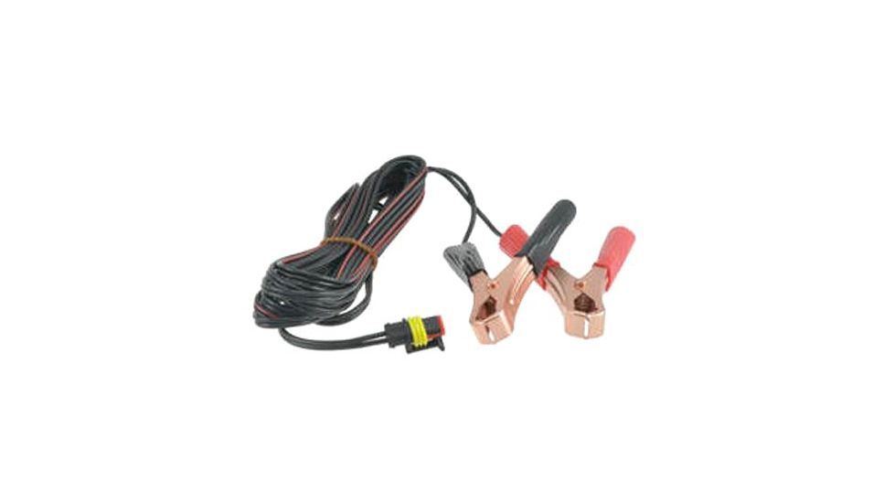 Lightforce Performance Lighting Replacement 5M FIG 8 cord kit for direct connection to external battery via alligator clips, Black,  EFAL-GJQC