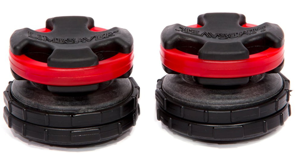 Limbsaver Broadband Split Limb Dampener, 2 Pack, Red, 4026