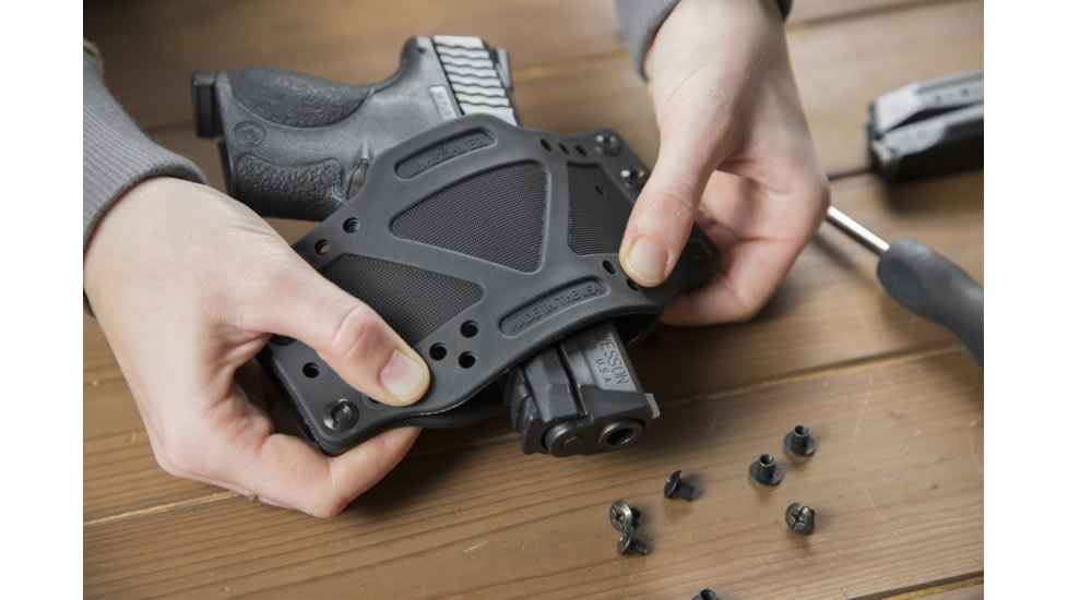 Limbsaver Cross-Tech Holster Micro Clip-On, Black, 12507