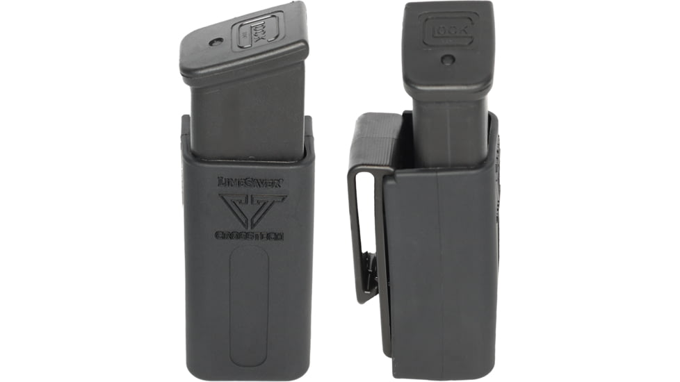 Limbsaver Cross-Tech Mag Carrier, Double Stack, Black, 12572