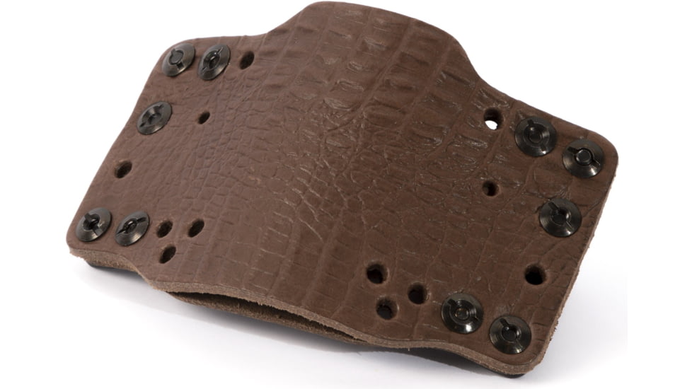 Limbsaver Cross-Tech Compact Clip-On Leather Holster, Dark Brown, 12527