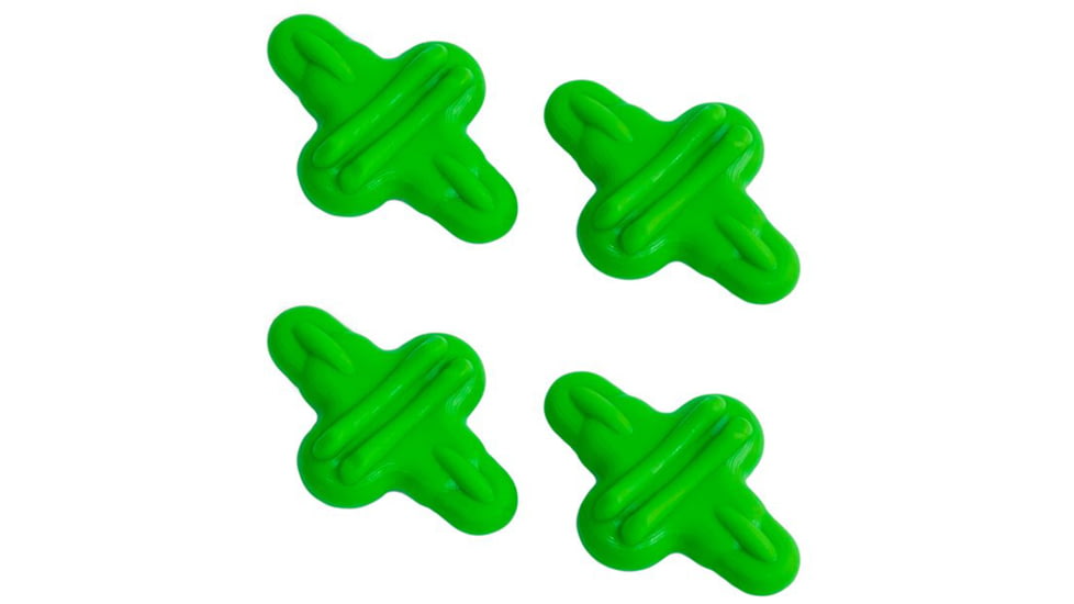 Limbsaver Everlast String Leech, 4 Pack, Green, 3333