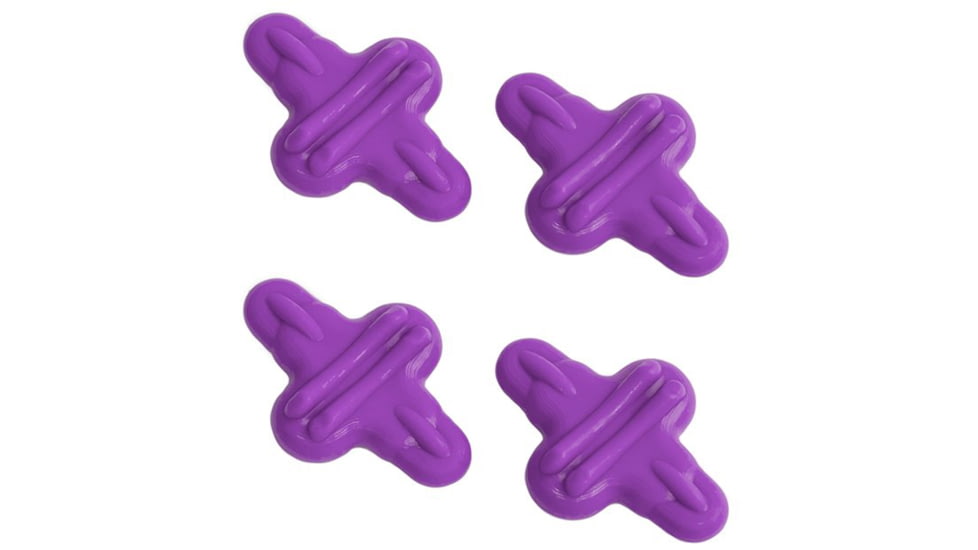 Limbsaver Everlast String Leech, 4 Pack, Purple, 3335