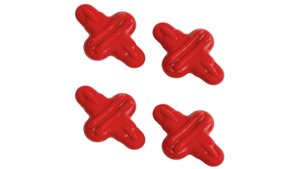 Limbsaver Everlast String Leech, 4 Pack, Red, 3319