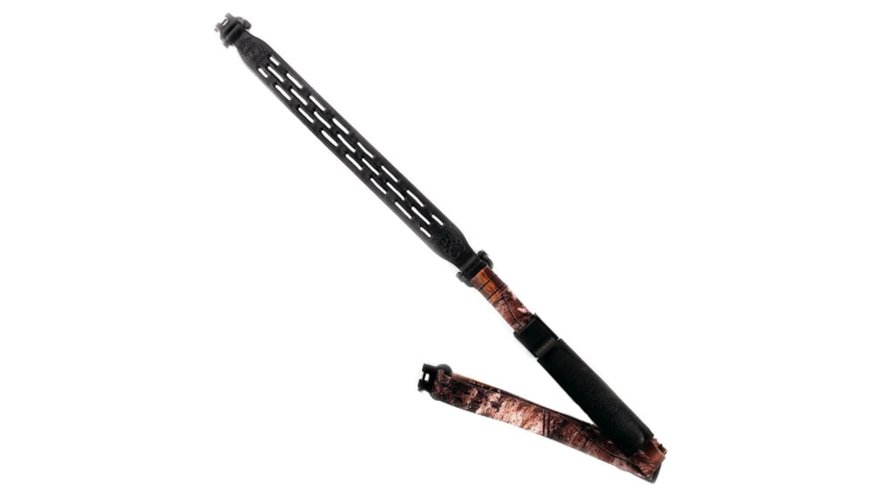 Limbsaver Kodiak-Air Rifle Sling Narrow, ADJ Grip, QD Swives, Black/Realtree Xtra, 12297
