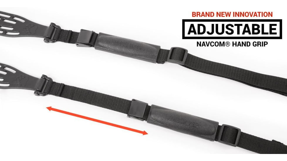 Limbsaver Kodiak-Air Rifle Sling With Quick Detach Swivels, Black, 12190