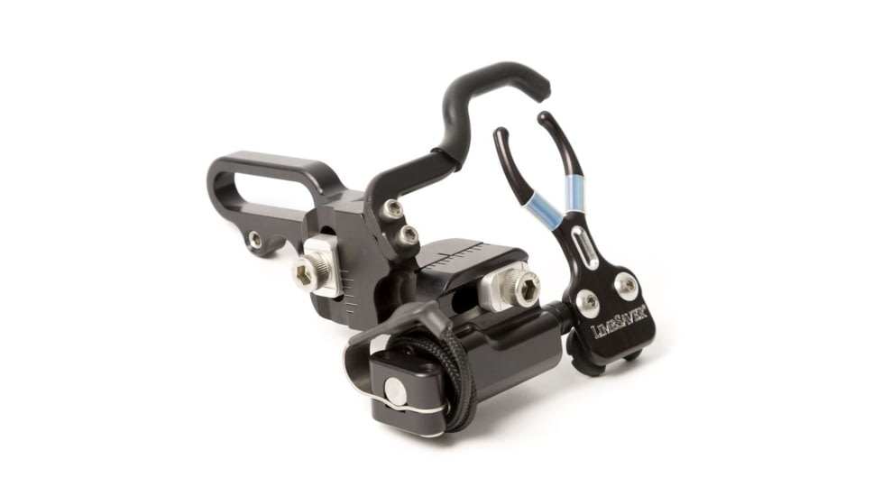 Limbsaver PT100 Full Capture Arrow Rest, L/H, Black/Silver 4793