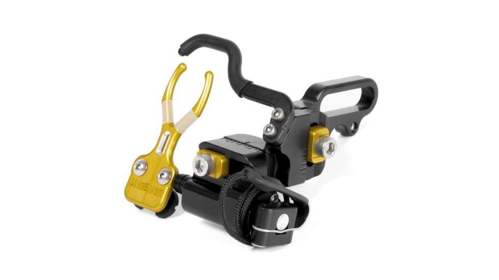 Limbsaver PT100 Full Capture Arrow Rest, R/H, Black/Gold 4792