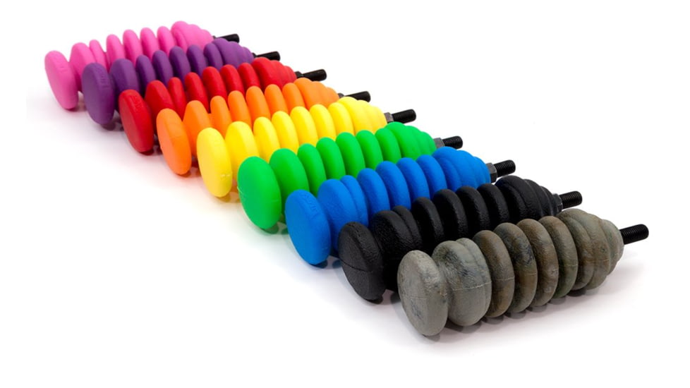 Limbsaver S-Coil Bow Stabilizer-Solid Pink 4.5in, 4153