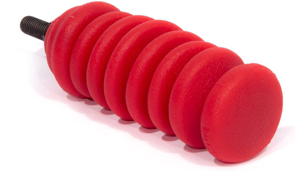 Limbsaver 4.5in S-Coil Bow Stabilizer, Red, 4150