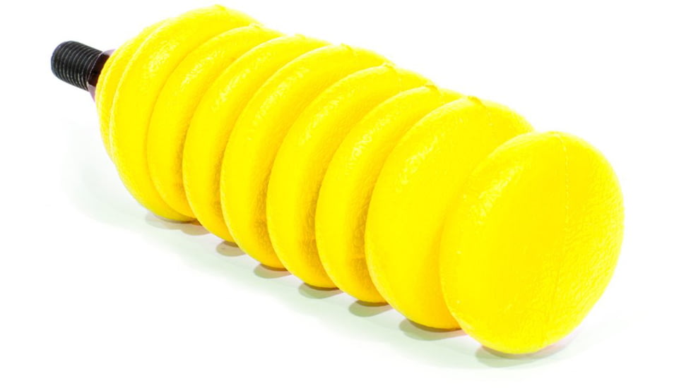 Limbsaver 4.5in S-Coil Bow Stabilizer, Yellow, 4156