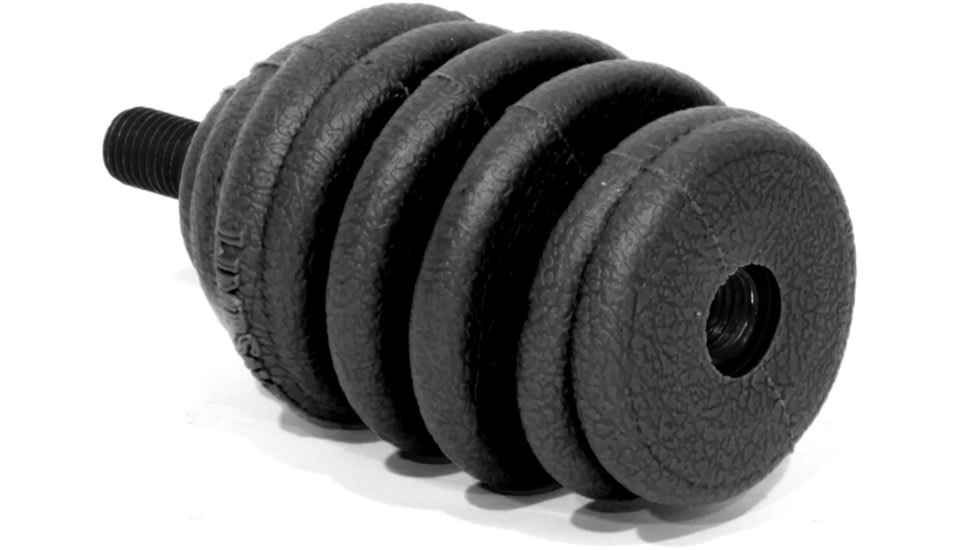 Limbsaver 2.75in S-Coil Bow Stabilizer Extension, Black, 3069