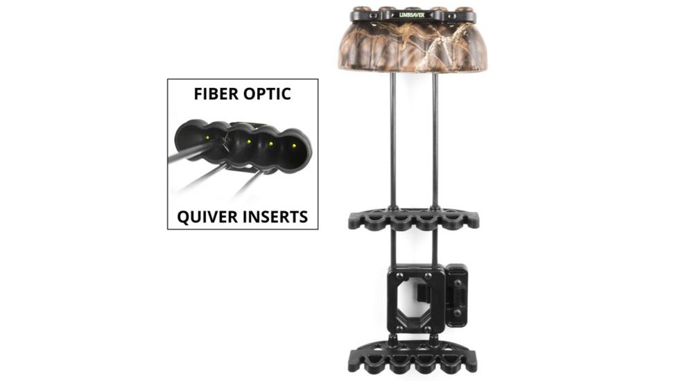 Limbsaver Silent Quiver 1 Pc w/Fiber Optic, Lost 4241