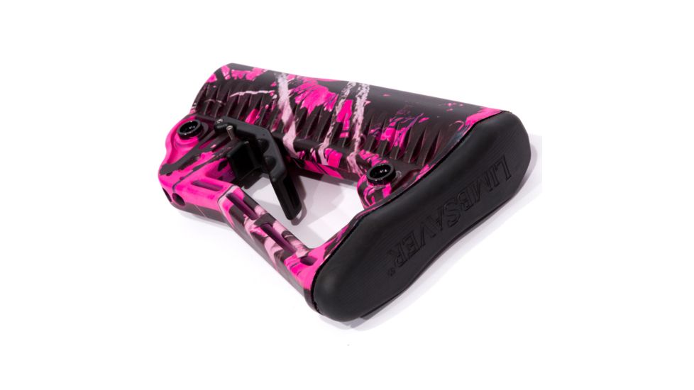 Limbsaver Tac10 AR-15 Adjustable Stock w/ LimbSaver Recoil Pad- Muddy Girl 12316