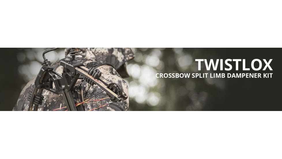 Limbsaver TwistLox Crossbow, Silencing Kit, Black, 4740