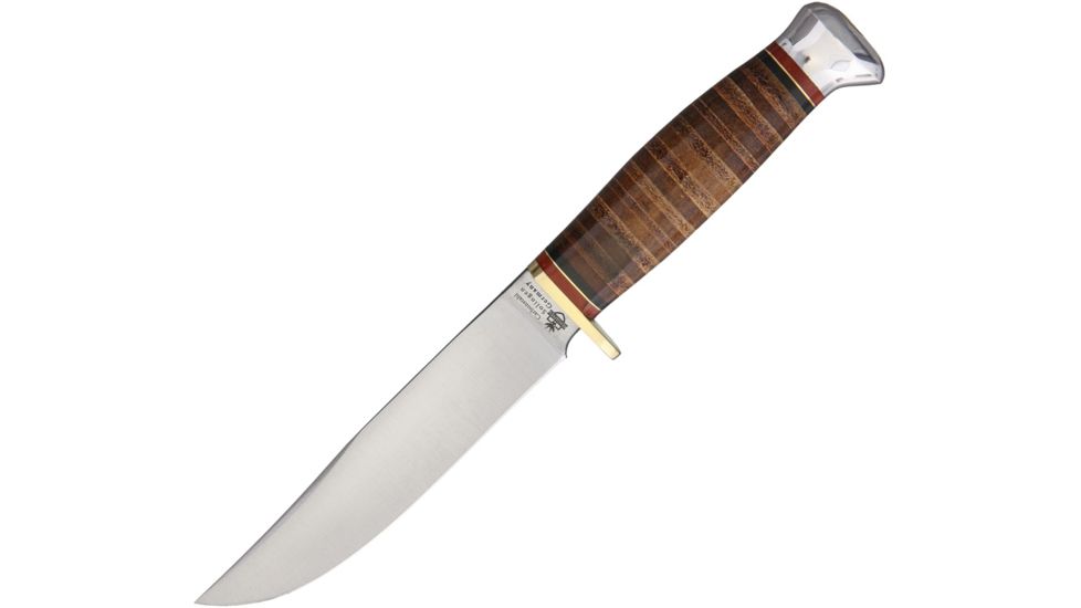 Linder Fixed Blade Knife, 4.5in, Carbon Steel LD192512