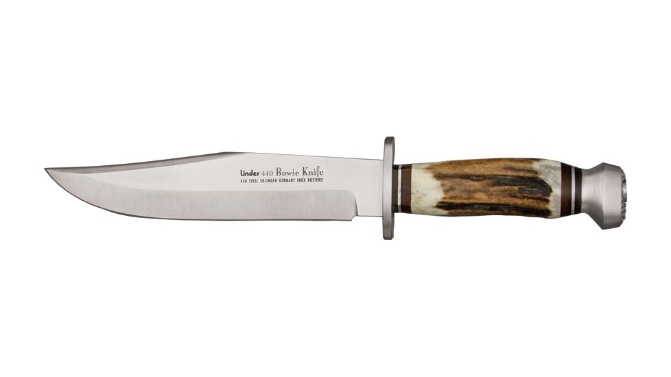 Linder Original 440A Stainless Bowie Knife, 13in. LD196020