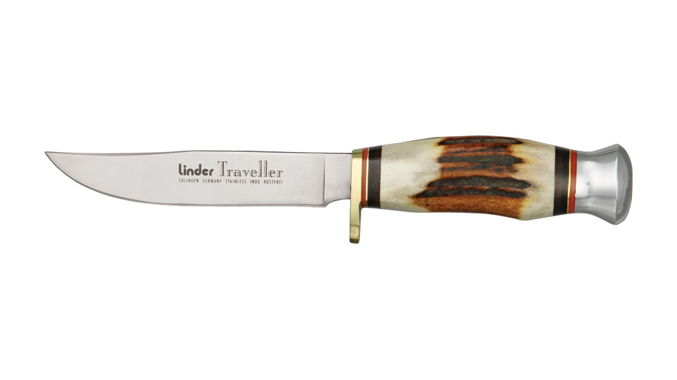 Linder Traveller Hunting Knife, 6 7/8in. LD190109