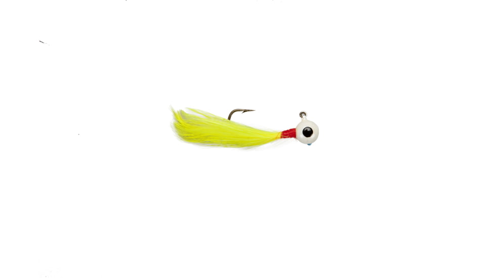 Lindy Little Nipper Fishing Jig, 1/32 oz, Chartreuse,2/Pack, LN028