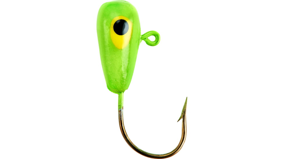 Lindy Live Bait Jig, Green, 1/4oz, 6 per Pack, LLBJ509