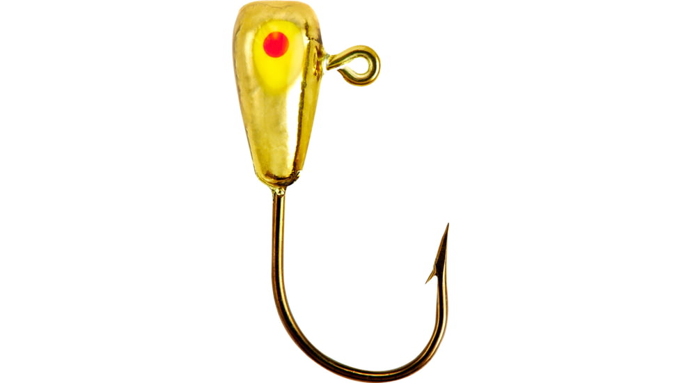 Lindy Live Bait Jig, Metallic Gold, 1/8oz, 7 per Pack, LLBJ350