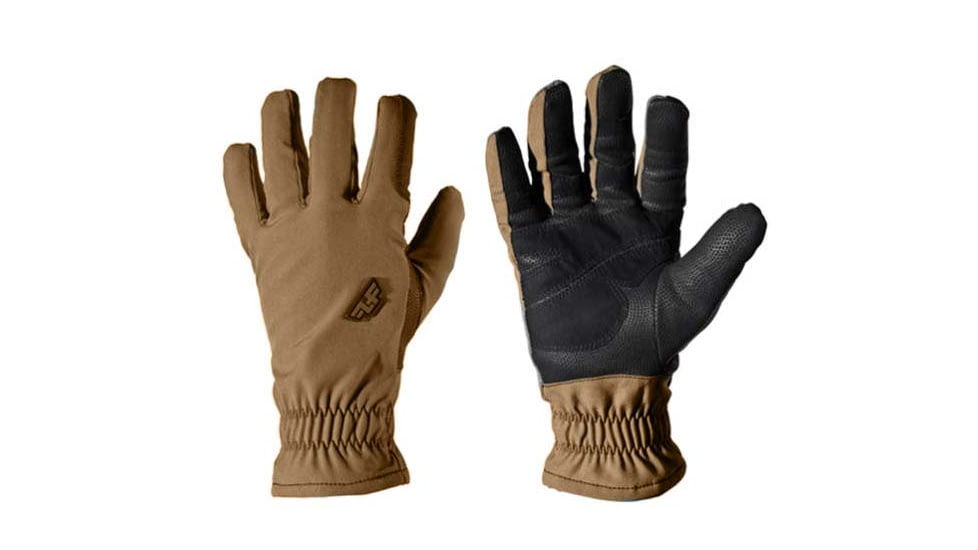Line of Fire Double Down Unisex Glove, Coyote, Touch Screen, X-Large TS-DBD-CYT-XL