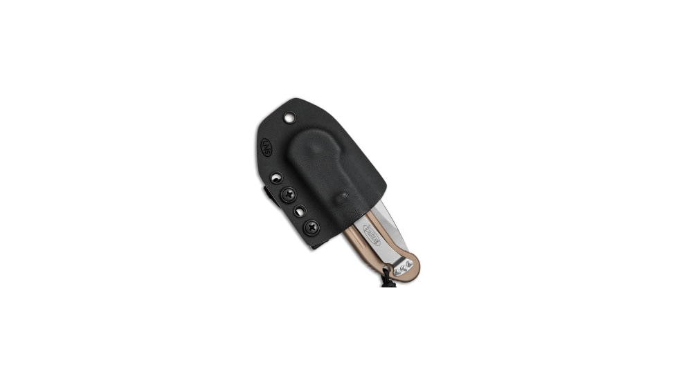 Linos Kydex Belt Sheath for Microtech LUDT, Black, 3.375 inch, BHQ-82512