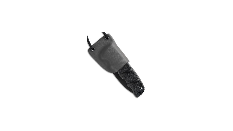 Linos Kydex Sheath for Boker Kalashnikov w/ Neck Cord, Gray, 3 inch, BHQ-51200