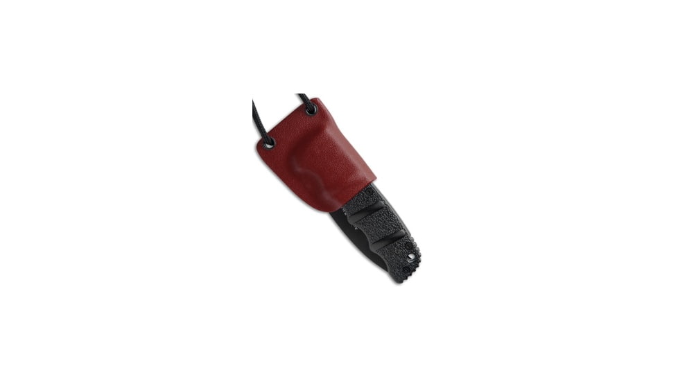 Linos Kydex Sheath for Boker Kalashnikov w/ Neck Cord, Red, 3 inch, BHQ-51202