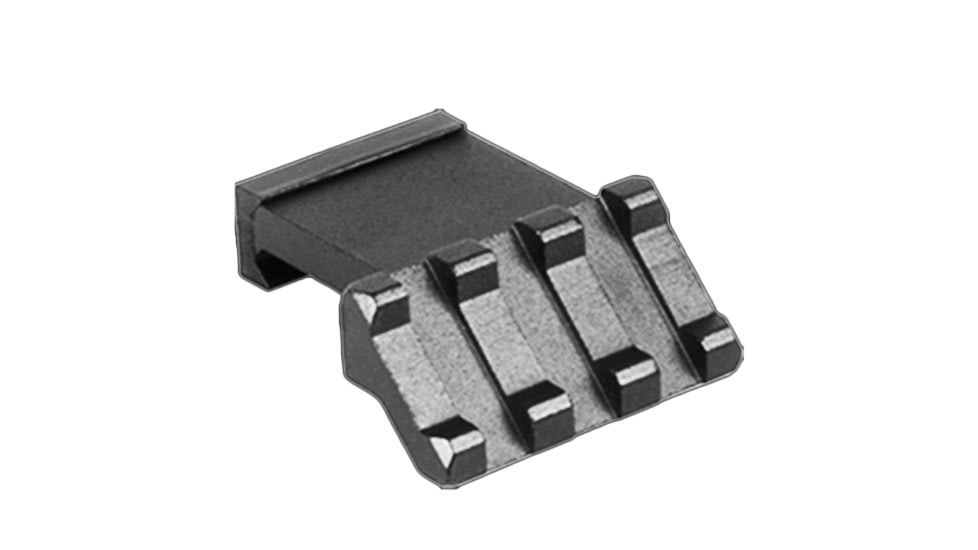 Lion Gears 45 Degree Angle Mount, 1.37in, 3 Slots, Black, Short, LG-BM03D45