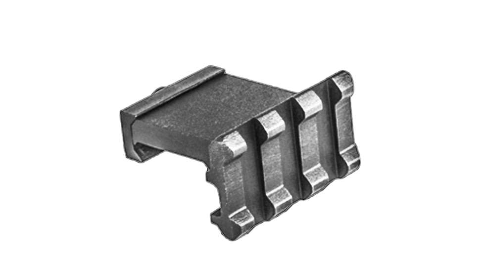 Lion Gears 90 Degree Angle Mount, 1.37in, 3 Slots, Black, Short, LG-BM03D90