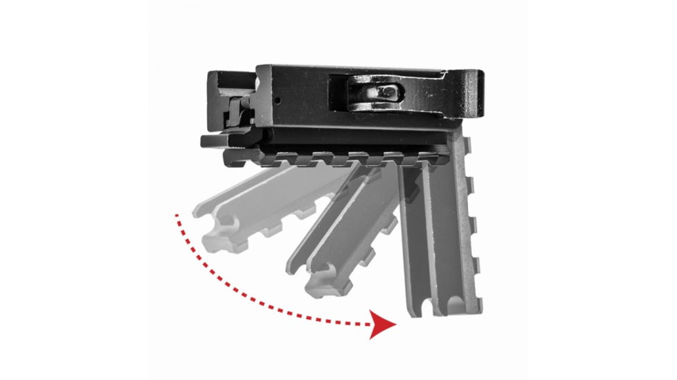 Lion Gears Flip Mount, Black, Short, LG-BM05QFD