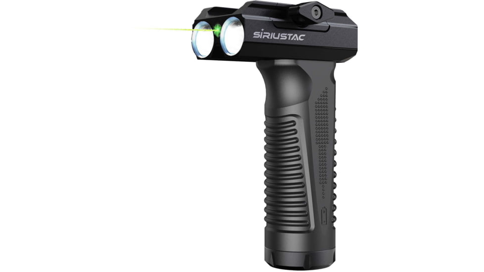 Lion Gears Compact Foregrip w/ 2000 Lumen Flashlight / Green Laser Combo