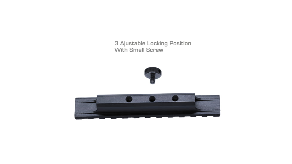 Lion Gears Position Adjustable Carry Handle Mount, Black, Medium, LG-BMC12P3