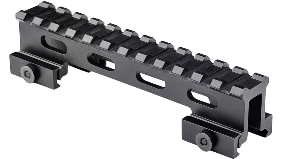 Lion Gears Quick Release Tactical Picatinny 1in Riser, 5in Long with 12 Slots, LG-BM1210QR