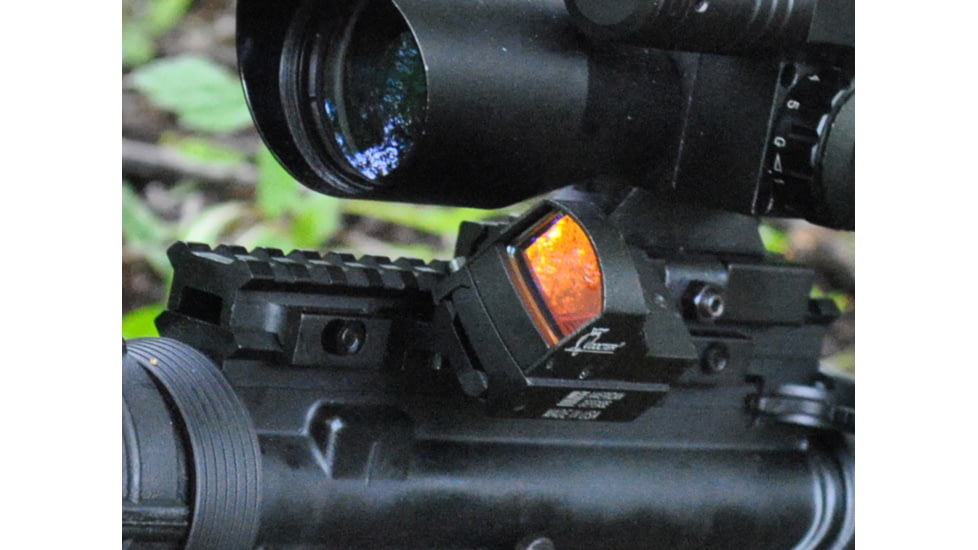 Lion Gears Riser Mount, 1/2in Riser, 5in Long with 12 Slots, Black, Medium, LG-BM1205